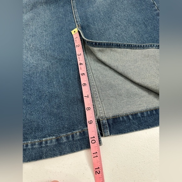 NWT Reiss Myla Denim Midi Skirt 4 US 8 UK - Picture 9 of 16